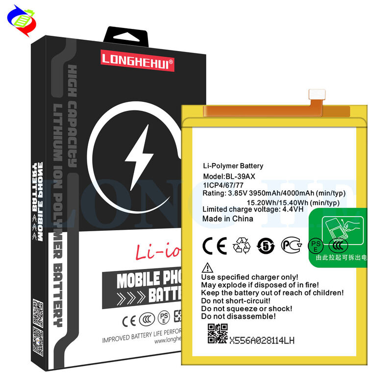 Rechargeable Batteries 100% BL-39AX Li-ion Polymer Replacement Battery ...
