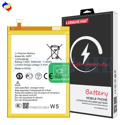 Factory cheap price of mobile phone batteries BL-30RT for Tecno W5 Lite W5 K7 K8 WX5 3.85V 3000mAh BL30RT Battery