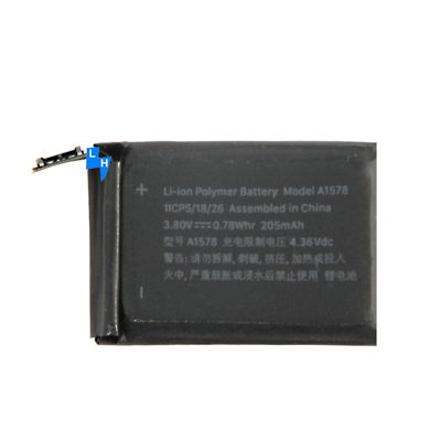 Double IC Protection 205mAh A1578 A1802 38mm Battery for Apple Watch Series 1 Watch