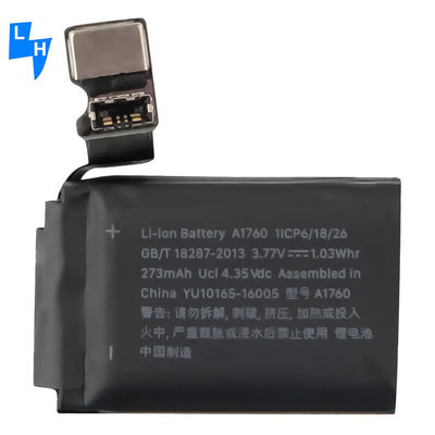 Supply 334mAh ODM Rechargeable Battery for Apple Watch Series 2 38mm 42mm A1760 A1761