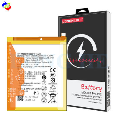 Original Replacement Battery HB366481ECW for P20lite Huawei P9Llite Y6 2018 Y7 2018 3000mAh 3.82V
