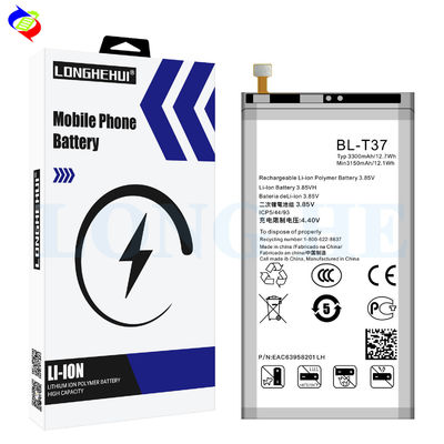 Rechargeable Batteries for LG V40 Q8 QStylo4 Q710 Q815 V40ThinQ V50 V40 3300mAh 3.87V white