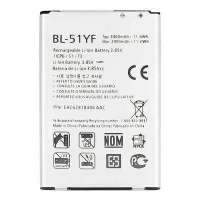 3000mAh BL-51YF H811 LS991 US991 H812 G4 Mobile Phone Battery for LG VS986 Guaranteed