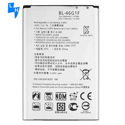 2800mAh BL-46G1F X400 M250N Mobile Phone Battery for LG K10 2017 K20 Plus VS501 A