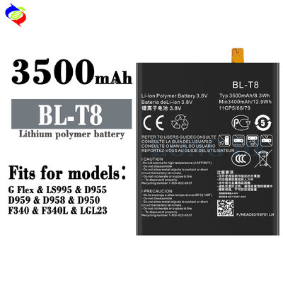 BL-T8 Polymer Lithium Battery for LG G Flex F340 D950 D955 D958 D959 LS995 Mobile Phone