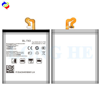 BL-T43 Battery 3550mAh For LG G8S ThinQ LM-G810 Mobile Phone Batteries Stable Voltage