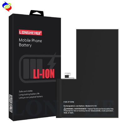 100% Compatible Black 4422mAh Replacement Battery for iPhone 15promax Phone Batteries