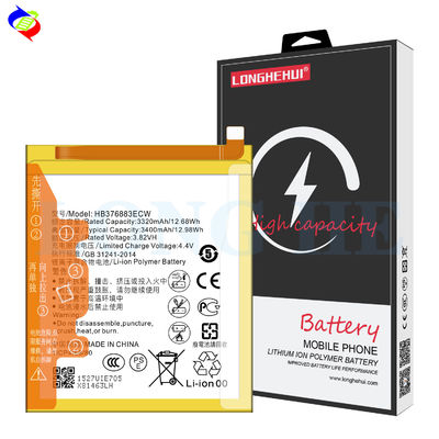 3400mAh Capacity Rechargeable Batteries HB376883ECW for Huawei Ascend P9 Plus VIE-L09 VIE-L29