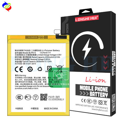 OEM BLP615 3.85V 2550mAh 9.81Wh High Capacity Phone Battery for OPPO A37M Neo9