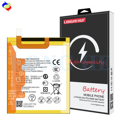 Double IC Protection HB416683ECW Battery for Huawei Nexus 6P H1511 H1512 Mobile Phone