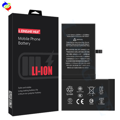 Mobile Phone Lithium Ion Polymer Battery for iPhone Xs Max 100% Compatible and Stable