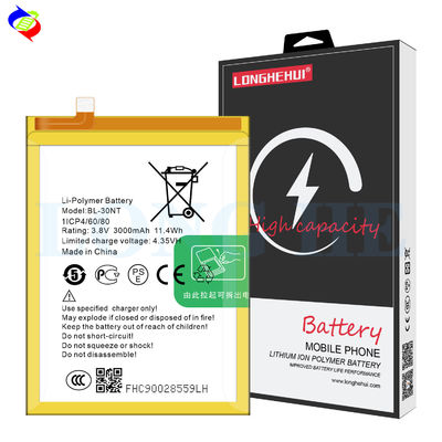 Tecno Cell Phone Accessories Double IC Protection Battery for Camon C9 BL-30NT BL30NT