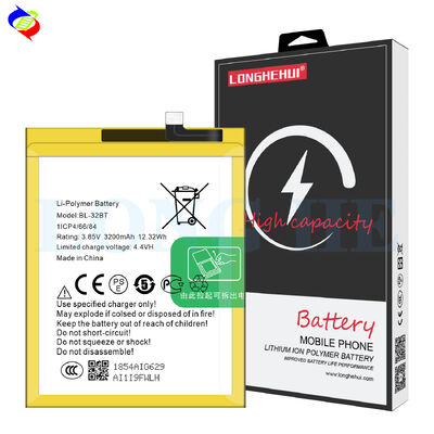 3200mAh 3.85V BL-32BT Rechargeable Battery for Tecno CX AIR Mobile Phone Rechargeable
