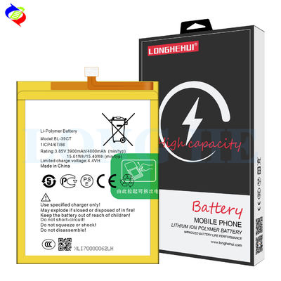 Double IC Protection BL-39CT 3900mAh 3.85V Replacement Battery for TECNO Mobile Phone