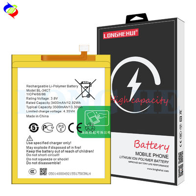 High Capacity KB8 Spark 3 Pro Battery BL-34CT for Tecno Spark Youth KA6 Mobile Phone Accessory