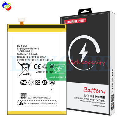 BL-50AT Lithium Rechargeable Batteries for Tecno L5 Mobile Phone 3.8V 5000mAh
