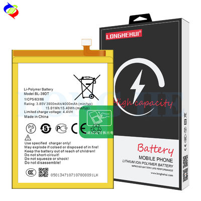 BL-39DT Original Li-ion Polymer Battery 3900mAh 4.35V for Tecno L9 Mobile Phone A