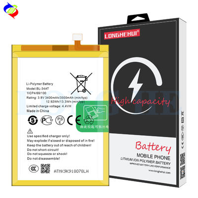 OEM/ODM Compatible For Tecno K9 BL-34AT 3400mAh Spark Plus Mobile Phone Battery