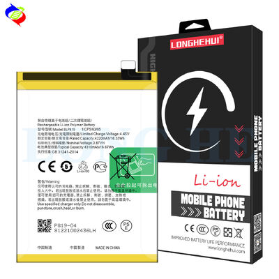 Original Rechargeable BLP819 Battery for OPPO RENO 5 4G Reno6 Z Reno 6Z 5G 4310mAh 3.87V