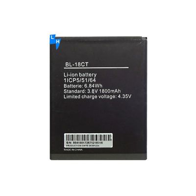 Mobile Phone High Durability 1800mAh Lithium Polymer Battery BL-18CT for Tecno Y3 Y4