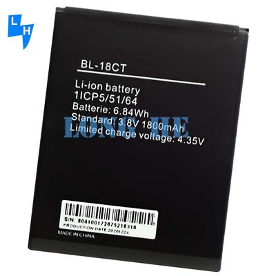 Rechargeable Batteries 1800mAh Black BL-18CT Mobile phone Battery for Tecno Y3 Y4 R5