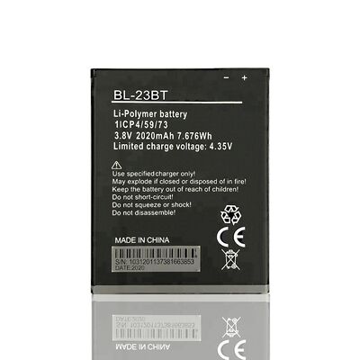 2020mAh BL-23BT Replacement Battery for Tecno M6 Rechargeable Batteries in High Demand