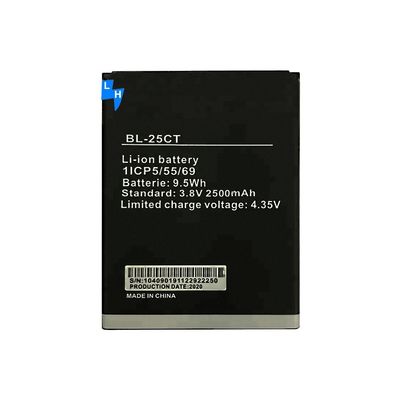 Upgrade Your Tecno C5 with 2050mAh BL-25CT Replacement Battery Black