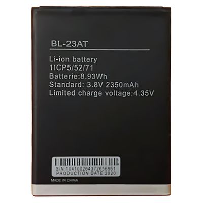 TECNO Y6 Mobile Phone Battery BL-23AT Original Battery 2350mAh Double IC Protection