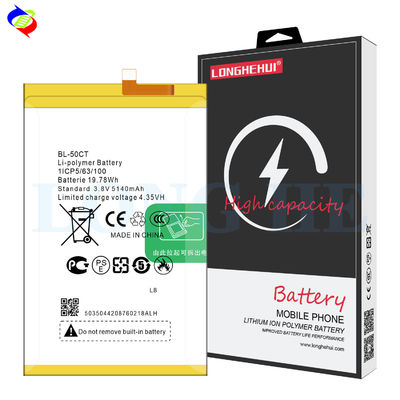RECHARGABLE BL-50CT 5050mAh L8 plus Mobile phone Battery for Tecno L8 battery