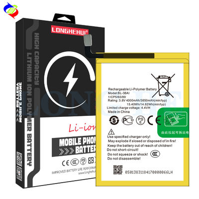 Double IC Protection 3850mAh Battery for itel P32 P13 P31 P33 BL-38AI Customizable