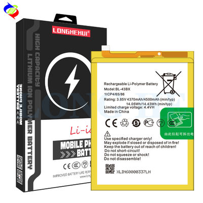 BL-43BX Li-polymer Battery 4500mAh for Infinix X604 Note 5 Mobile Phone High Capacity