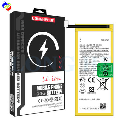 Motorola G6 Plus XT1926 JT40 3200mAh Black Rechargeable Batteries with Durable Design