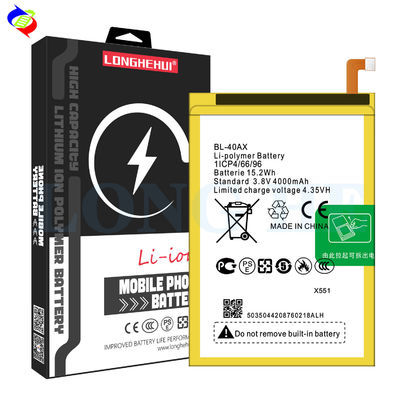 RECHARGABLE 3.8V 4000mah Mobile Phone Battery 40AX for Infinix X551 Hot Note Replacement