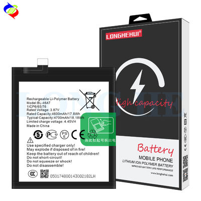 Tecno Phantom X AC8 BL-46AT Battery Mobile Phone OEM ODM Rechargeable Lithium Polymer