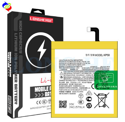 KP50 Lithium-Ion Polymer Mobile Phone Battery for Motorola One ZOOM White and Stock