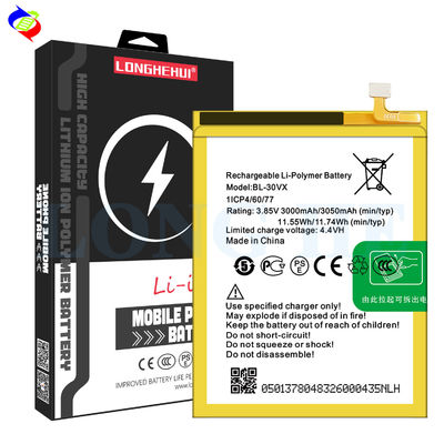 BL-30VX X5515 3000mAh Smart 2 Battery for Infinix Double IC Protection OEM/ODM