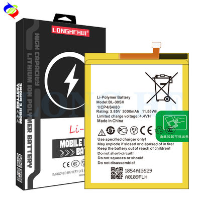 3000mah 3.85v BL-30SX Battery Rechargeable OEM/ODM for Infinix X522 0 Cycle 1
