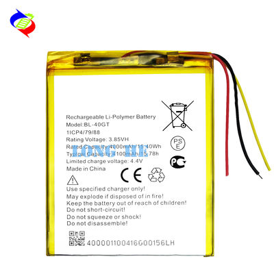 4100mAh Replacement Battery for Tecno 1704 BL-40GT Phone Long-Lasting Performance