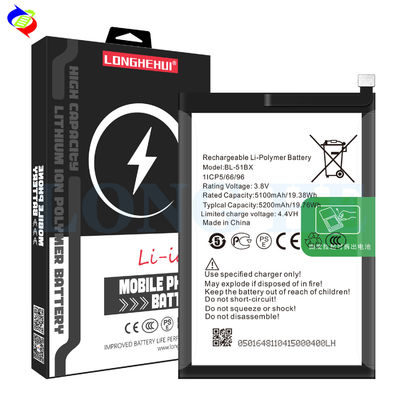 X683 Mobile Phone Battery 5200mAh BL-51BX for Infinix Note 8i High Capacity OEM/ODM