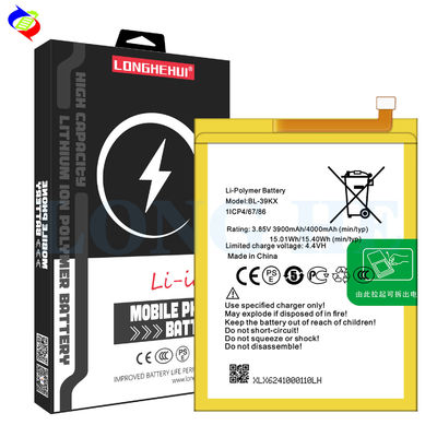 Cells 4000mAh BL-39KX Hot7 Pro X624 Hot7 mobile phone battery for-infinix X625 battery