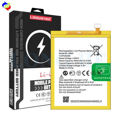 BL-39MX X660 Rechargeable Batteries 4000mAh Lithium Ion Battery for Infinix S5 Pro