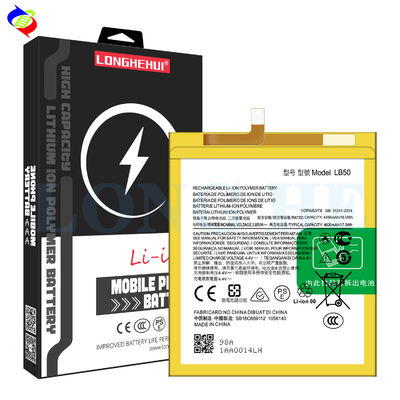 White Replaceable Charging Lithium Polymer Battery for Motorola LB50 4.4V 4600mAh
