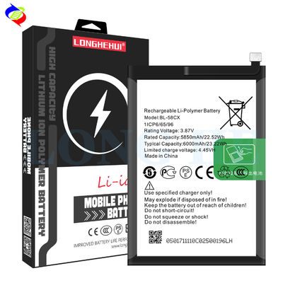 BL-58CX Battery for Infinix X659 6000mAh Capacity Double IC Protection OEM/ODM