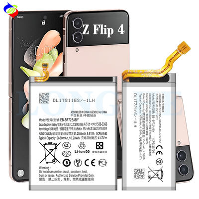 Dual IC Protection Battery EB-BF724ABY EB-BF725ABY for Samsung Z Flip4 SM-F721B SM-F721W