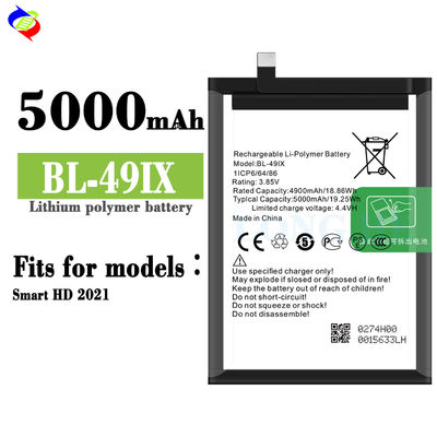 5000mAh BL-49iX OEM Battery for Infinix Smart HD 2021 100% Zero Cycle and Compatible