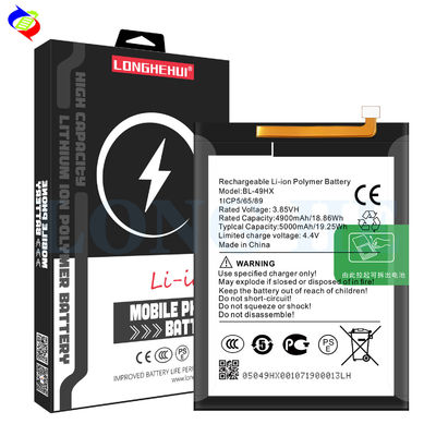 BL-49HX 100% Original Lithium Polymer Battery for Infinix Hot 20 5G/X666 Mobile Phone