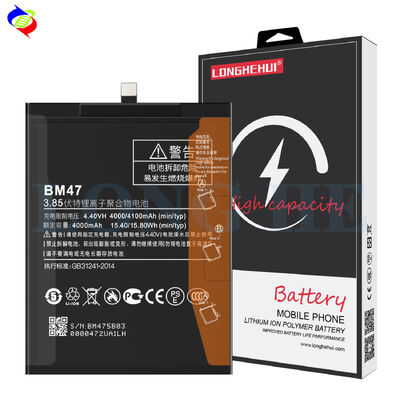 High Capacity Replacement Battery BM47 for Xiaomi Redmi 3 3S 3X 3Pro 4X 4100mAh Stock