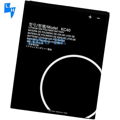 White Battery KC40 For Motorola E6 Plus XT2025 Moto XT2005-1Mobile Phone 3000mAh