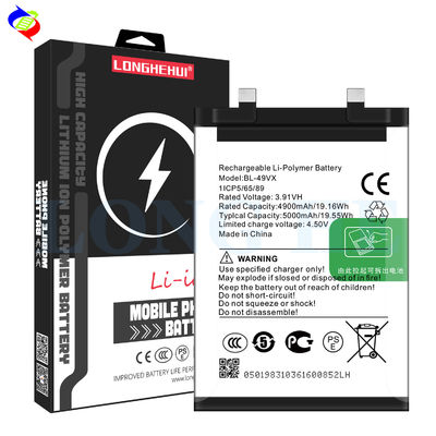 5000mAh Capacity BL-49VX Battery for Infinix Note 40 Pro X6851 Mobile Phone Replacement