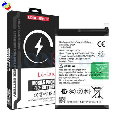 BL-5ABX Battery Replacement For Infinix 3.87V 5000mAh High Capacity Dual IC Protection